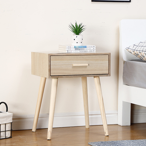 Mesa de Noche con Gabinete de Almacenamiento para <span class=keywords><strong>Dormitorio</strong></span> - Product Image 3