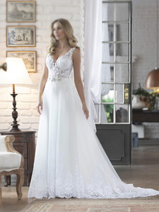 Abito da Sposa Bianco Stile Africano Due Pezzi Staccabile a Sirena con Decorazioni in Pizzo Abito da Sposa e Damigella - Product Image 2