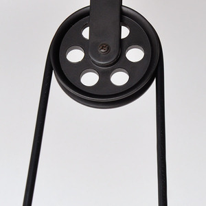 <span class=keywords><strong>Plafonnier</strong></span> suspendu industriel vintage à <span class=keywords><strong>poulie</strong></span> pour bureau à domicile - Product Image 3