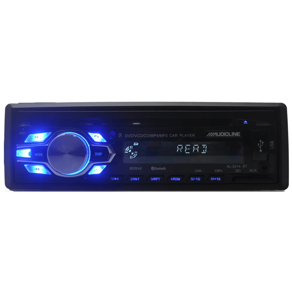 Tek Din araç DVD oynatıcı CD çalar araç MP3 Stereo araba Autoradio ses radyo 5014 araba-styling perakende ve toptan