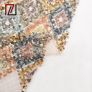 2019 nueva moda 3d mate a cuadros de tela de malla - Product Image 5