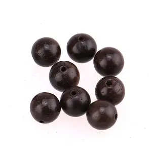 도매 싼 6 미리메터 8 미리메터 Round Ebony Wood Beads 부처님 기도 나무 Beads Black