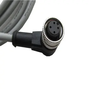 m12x1 sensor accesory with m12 connector 4 pin pinout