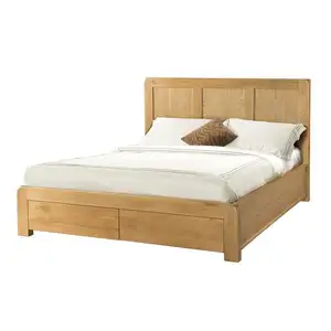 Holz furnier Bett Designs zum Verkauf Holz Erwachsenen Einzel bett