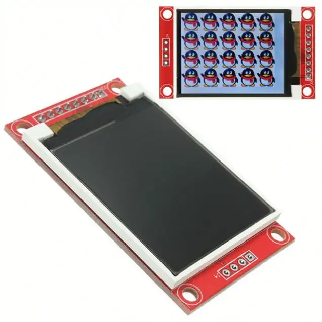 TFT LCD 1.77นิ้ว128*160 QQVGA, ST7735S, 3 \/4สาย SPI TFT LCD ไม่มี MOQ สต็อกขาย