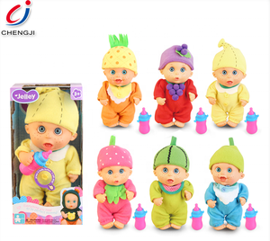 Chengji Wholesale <strong>Reborn</strong> Dolls Fruit Silicone <strong>Cheap</strong> 9 Inch Newborn Cute <strong>Reborn</strong> Baby Dolls for Sale - Product Image 2