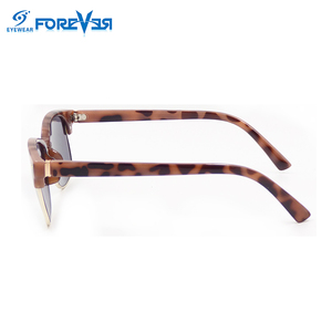 Medio marco polarizado púrpura lente baratos <span class=keywords><strong>mujer</strong></span> <span class=keywords><strong>gafas</strong></span> <span class=keywords><strong>de</strong></span> <span class=keywords><strong>sol</strong></span> <span class=keywords><strong>de</strong></span> moda - Product Image 3