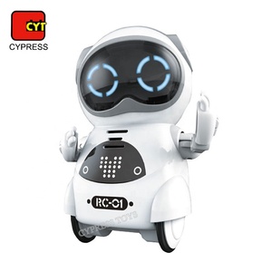 <span class=keywords><strong>Robot</strong></span> de juguete electrónico de bolsillo para bailar, Control de voz inteligente - Product Image 1