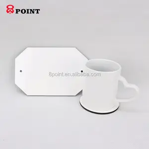 Sublimation MDF Blank wall decoration hanging plaques store business time door display plate