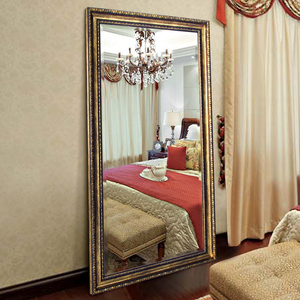 Européenne Antique Style En Plastique Cadre Rectangle <span class=keywords><strong>Plein</strong></span> Longueur Mur <span class=keywords><strong>Miroir</strong></span> sur <span class=keywords><strong>Pied</strong></span> <span class=keywords><strong>Miroir</strong></span> - Product Image 3