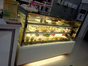 Chất lượng cao bánh tủ lạnh hiển thị truy cập bánh hiển thị trong tủ lạnh bánh hiển thị trường hợp - Product Image 5