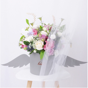 Hộp Các Tông Giấy Sang Trọng Ưa Thích Tùy Chỉnh Hộp Hoa Quà Hình Trụ Bằng Nhung Tròn - Product Image 4