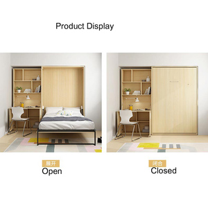 Nordic Design <strong>Space</strong> <strong>Saving</strong> Furniture Vertical <strong>Single</strong> Folding Wall <strong>Bed</strong> - Product Image 6