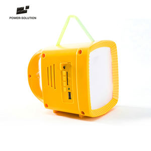 Hot Bán <span class=keywords><strong>3</strong></span> <span class=keywords><strong>W</strong></span>át/9 V Xách Tay Năng Lượng Mặt Trời <span class=keywords><strong>Led</strong></span> Cắm Trại Lantern Với FM Radio & Máy Nghe Nhạc MP3 - Product Image 3