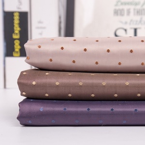 Vải lót áo khoác, vest chất liệu polyester viscose dệt jacquard chấm bi, bán trực tiếp từ nhà máy - Product Image 3