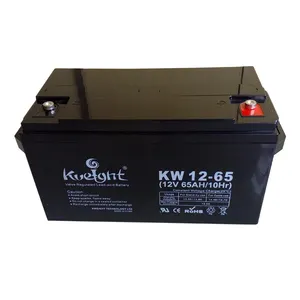 12V65AH deep cycle batteries manufacture brand Small model AGM VRLA SAL UPS back up