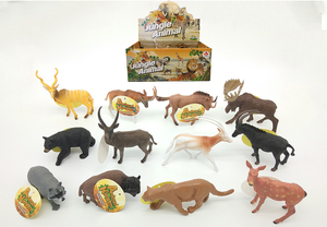 Nuevo Modelo de Animal del <span class=keywords><strong>Bosque</strong></span> Realista Ecológico, Juguete de Animal Salvaje de Plástico Hueco para Niños 2019 - Product Image 2