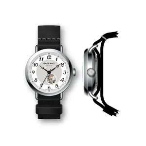 הכי חדש עיצוב מותג פרטי לוגו שעון יפן 6T28 אוטומטי תנועת mens שעונים