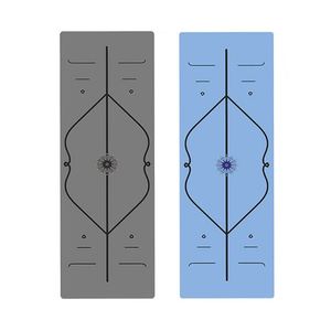 Tapis de <span class=keywords><strong>yoga</strong></span> en PU extra épais avec impression numérique, nouveau design, antidérapant, absorbant la transpiration, sans risque de blessure - Product Image 2