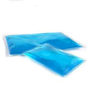 Paquetes de hielo reutilizables para transporte, paquete de hielo de Gel no tejido, paquete de terapia multicolor, no tóxico, PE, pvc, pac