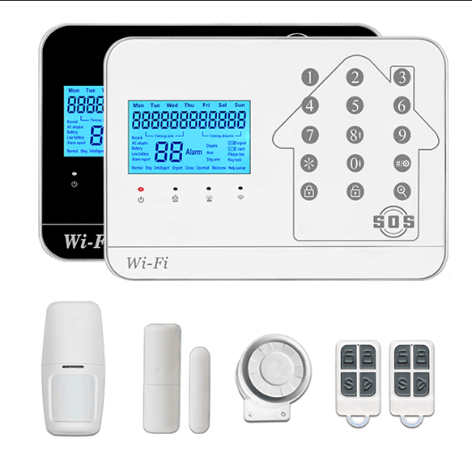 2019 Новый Популярный Продавец Интеллектуальная Домашняя Безопасность GSM + WIFI + PSTN Сигнализация с IOS / Android APP