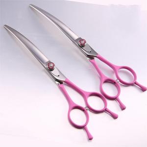 Fenice 7.0 ''7.5'' 8.0 ''Nhật Bản 440C thép không gỉ Pet chải chuốt kéo động vật chải chuốt kéo cong - Product Image 2