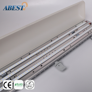 Plastique LED Lumière De Tube Tri-Preuve Étanche à la Vapeur Ip65 L'eau-Preuve Luminaire <span class=keywords><strong>Pour</strong></span> <span class=keywords><strong>Foutu</strong></span> Emplacement Humide liquide de Lavage - Product Image 5