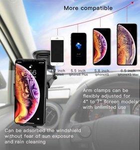 Chine Fabrication Pliable Mobile Support de Téléphone Réglable Gravité Ca rPhone Mount Holder - Product Image 3