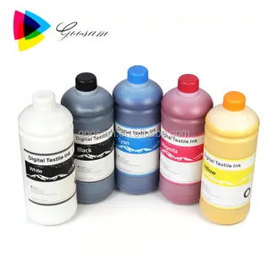 Textil Digital proveedor de tinta para Epson DX4/DX5/DX6/DX7 a base de agua de impresión