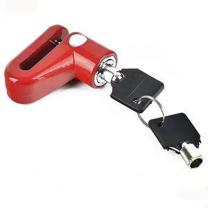 bike accessories bicycle disc lock motorcycle bicycle disc brake multicolor steel brake disc lock bike anti theft bike lock