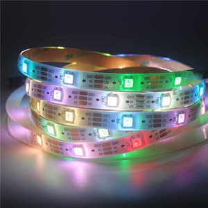Ultra sottile 6 millimetri di colore RGB che cambia <span class=keywords><strong>led</strong></span> luce di striscia flessibile striscia di nastro per la <span class=keywords><strong>TV</strong></span> della copertura del silicone IP65 5050 30 <span class=keywords><strong>led</strong></span> sk6812 - Product Image 4