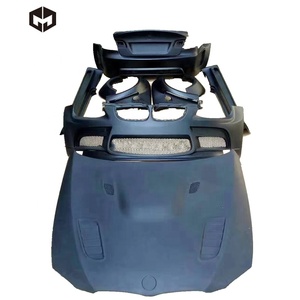Fibre de verre avant pare-chocs arrière jupe latérale garde-boue capot capot VO RSTEINER Kit de carrosserie large pour BMW série <span class=keywords><strong>3</strong></span> M3 E92 E93 - Product Image 1