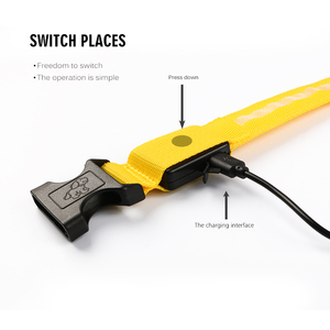 <span class=keywords><strong>S</strong></span>ản Phẩm Vật Nuôi Điều Chỉnh GPS Nhấp Nháy Led Light Up Phản Quang Nylon Chó Cổ Áo Vật Nuôi - Product Image 3
