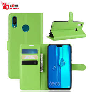 REDIAN pu cas pour huawei compagnon Y9 2019 cas en cuir, en cuir flip cas de téléphone pour huawei honor 8c - Product Image 1