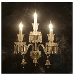 Candelabro <span class=keywords><strong>de</strong></span> pared <span class=keywords><strong>de</strong></span> cristal, lámpara moderna <span class=keywords><strong>de</strong></span> <span class=keywords><strong>Baccarat</strong></span>, iluminación interior <span class=keywords><strong>de</strong></span> lujo para dormitorio, decoración <span class=keywords><strong>de</strong></span> boda, CZ2530 - Product Image 3