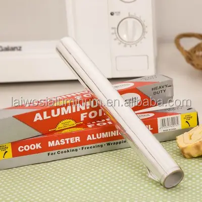 Ménages Hot feuille d'aluminium alimentaire papier d'emballage et cuisine feuille papier et 300 m restauration feuille