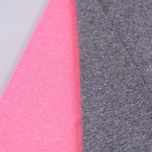 180gsm 95% <span class=keywords><strong>Polyester</strong></span> 5% spandex sợi Ngang Đan <span class=keywords><strong>cation</strong></span> Heather grey sợi nhỏ Jersey vải cho cô gái hàng may mặc Bộ nhớ tính năng - Product Image 5