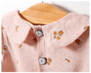 Vestiti del bambino Del Bambino di Estate Della Ragazza 100% Cotone A Maniche Corte <span class=keywords><strong>Vestito</strong></span>, Blu E <span class=keywords><strong>Rosa</strong></span>, Vendita Al Dettaglio E Commercio All'ingrosso - Product Image 6