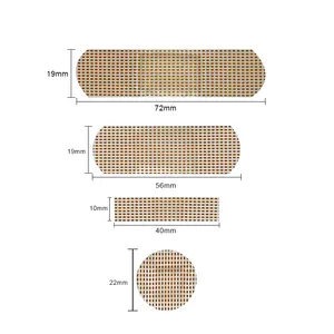 Bande de plâtre adhésif en PE, Flexible et étanche, taille mixte, Bandage d'aide pour les soins des renfoncés