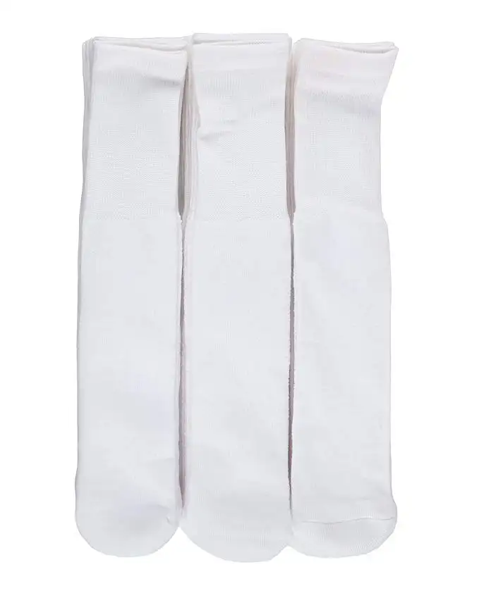 2020 Large Plus Size 100% ポリエステルSublimation Plain白Blank Socks