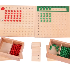 Juguete educativo Capacidad de observación Tablero de multiplicación y división Montessori Juego de rompecabezas para niños Venta caliente Material didáctico - Product Image 5