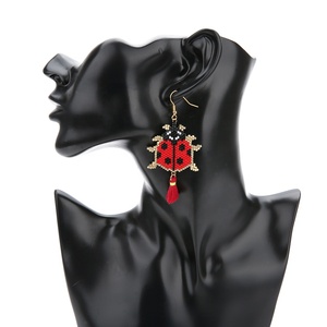 delica semillas de la semilla de escarabajo mariquita tejido conjunto de joyas pulseras pendientes acero inoxidable <span class=keywords><strong>joyeria</strong></span> - Product Image 4