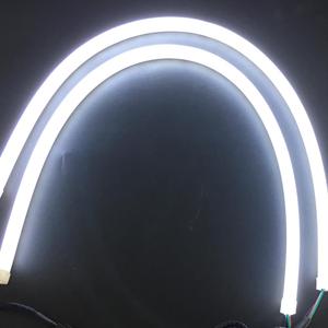 Lampu led setrip kuning untuk lampu sein mobil fleksibel drl lampu sinyal belok lampu belakang LED DRL