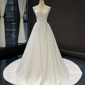 RSM66837Jancember reale del campione abiti da sposa africano di colore abiti da sposa