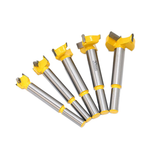 15 millimetri 20 millimetri 25 millimetri 30 millimetri 35 millimetri punta In Metallo Duro 5pcs Forstner drill bit truciolare foro rotondo saw pacchetto scatola di legno - Product Image 6