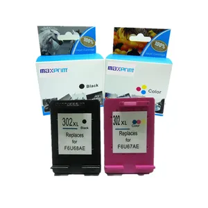 Tinta cetak 302XL kualitas asli kompatibel untuk hp Deskjet 2130 3630 3830 4650 4520 kartrid tinta Inkjet