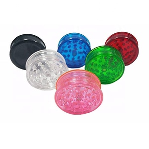 Yuyao Nhà Máy Nhựa 2 Lớp Tay Muller Herb Khói Thuốc Lá Khói Máy Xay Nghiền Nghiền - Product Image 3