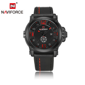 Relojes <span class=keywords><strong>NAVIFORCE</strong></span> 9099 NF9099 al por Mayor, Moda 2017, Resistentes al Agua 3 ATM, Relojes Personalizados para Hombre de Lujo - Product Image 4