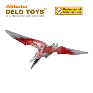 Plastic building blocks the Jurassic Dinosaur series pterodactyl Pterosauria Construction Toy for Kids (DE205D)