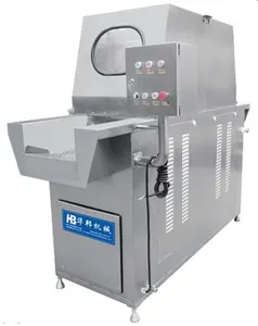 High quality commerical crocodile alligator cayman meat saline inject machine Needle cured meat machine